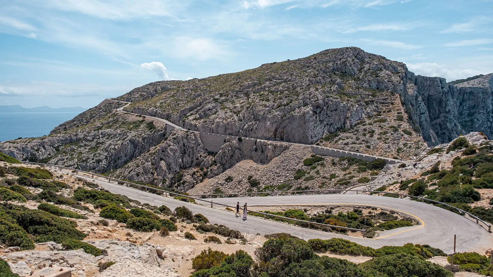 Route sinueuse du Cap de Formentor